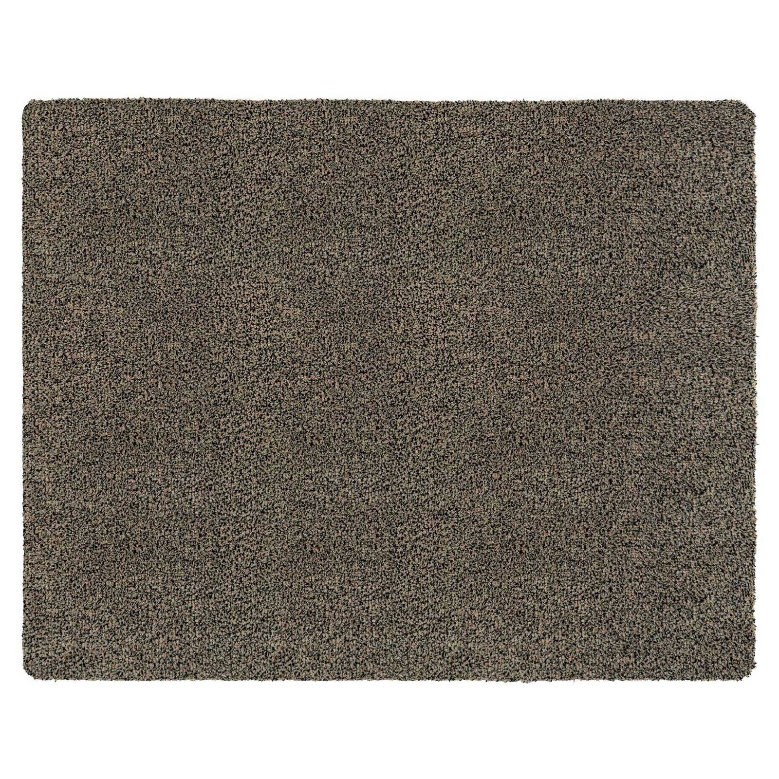 Plain Fleck Coffee Doormat -  a 100% recycled material doormat in brown fleck pattern.