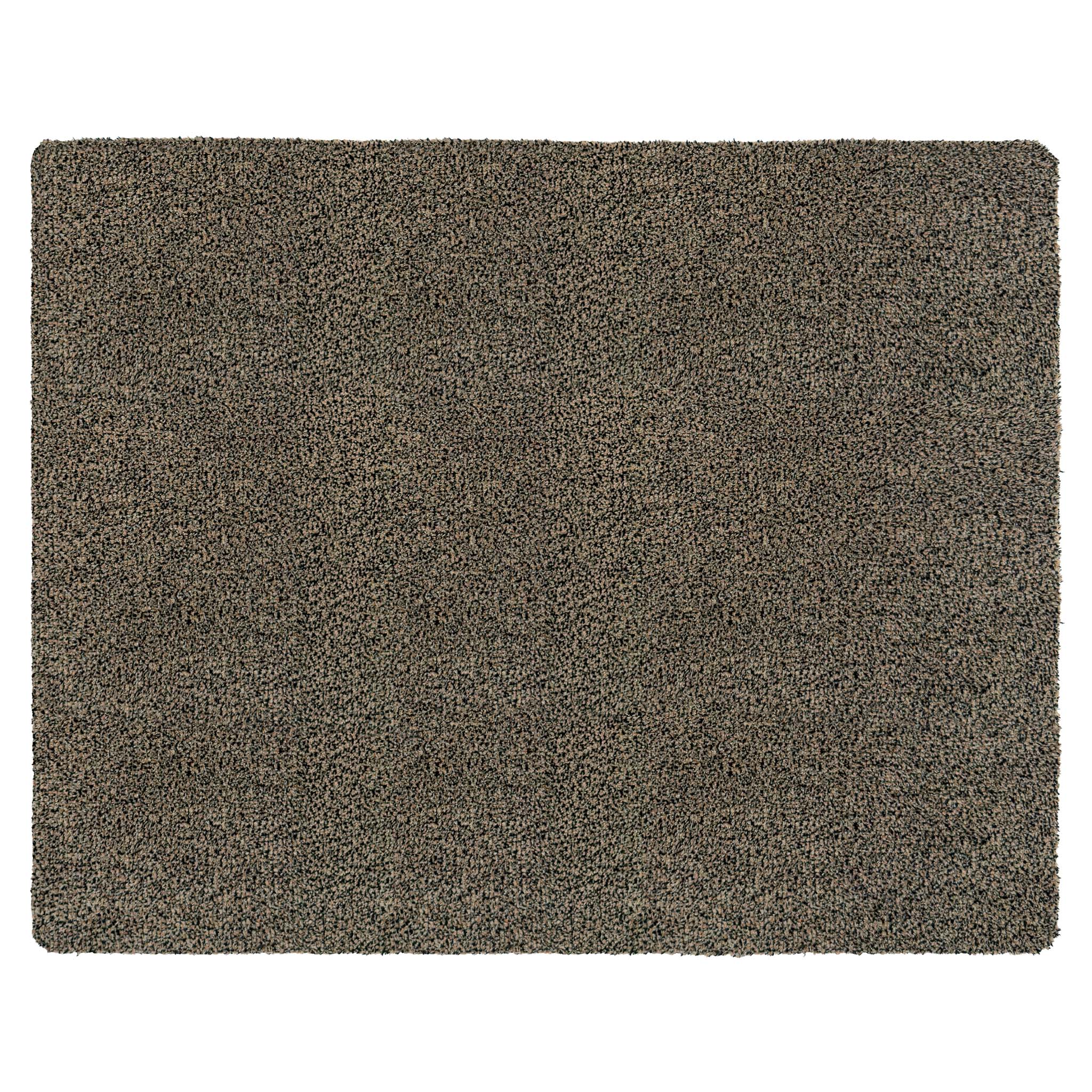 Plain Fleck Coffee Doormat -  a 100% recycled material doormat in brown fleck pattern.