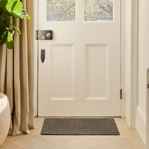 Plain Fleck - Coffee Washable Doormat