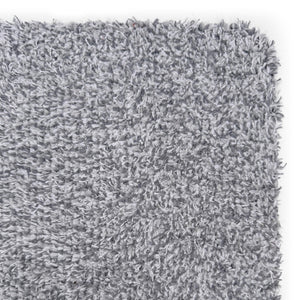 Plain Fleck Soft Silver- Cotton doormat in soft silver and grey tones. 