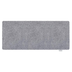 Plain Fleck Soft Silver- Cotton doormat in soft silver and grey tones. 