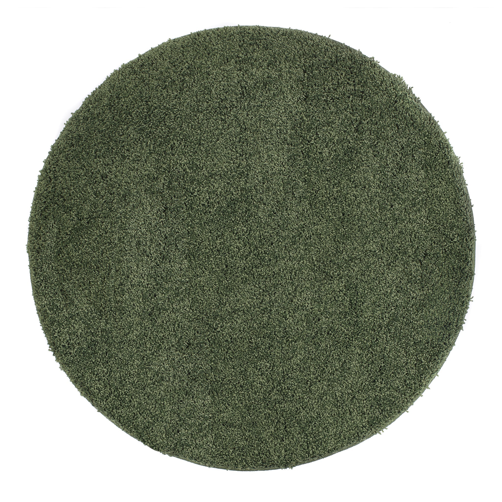 Forest Green Washable Rug in a solid green colour, fully machine washable.