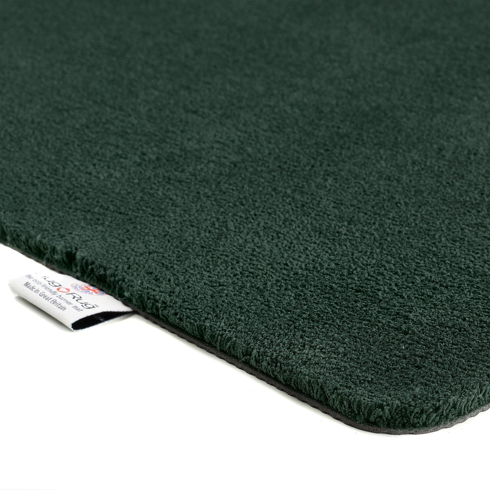 Sense Forest Green Runner made from 100% recycled content, fully machine washable.