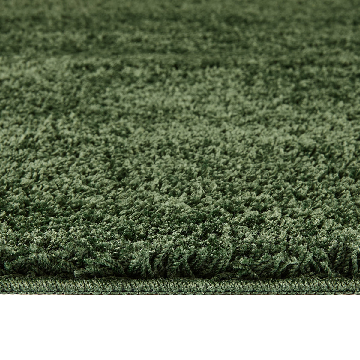 Green Rug Bag Forest Green Washable Runner | Shaggy Runner | Hug Rug