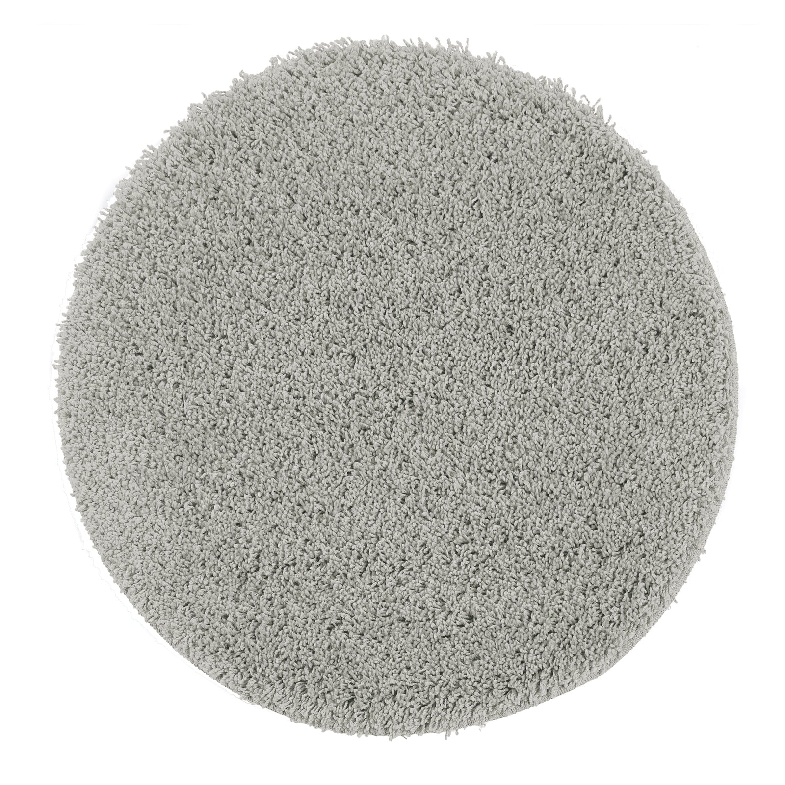 Ghost Grey Washable Rug in a solid grey colour, fully machine washable.