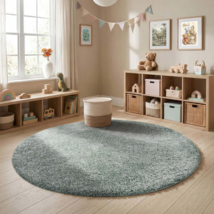My Rug Green Fleck Rug - a washable rug in a green fleck design.