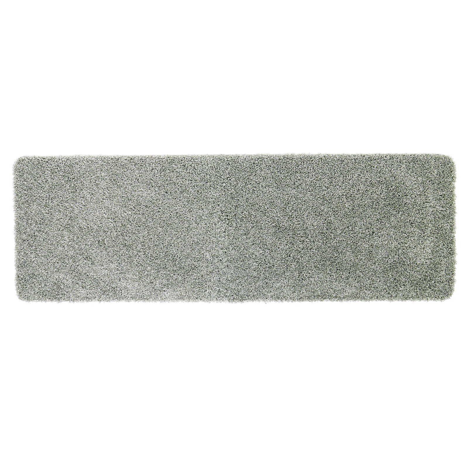 My Rug Green Fleck- a washable rug with green and white flecks.