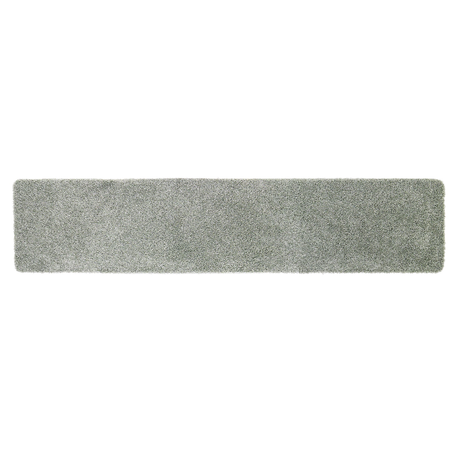 My Rug Green Fleck- a washable rug with green and white flecks.