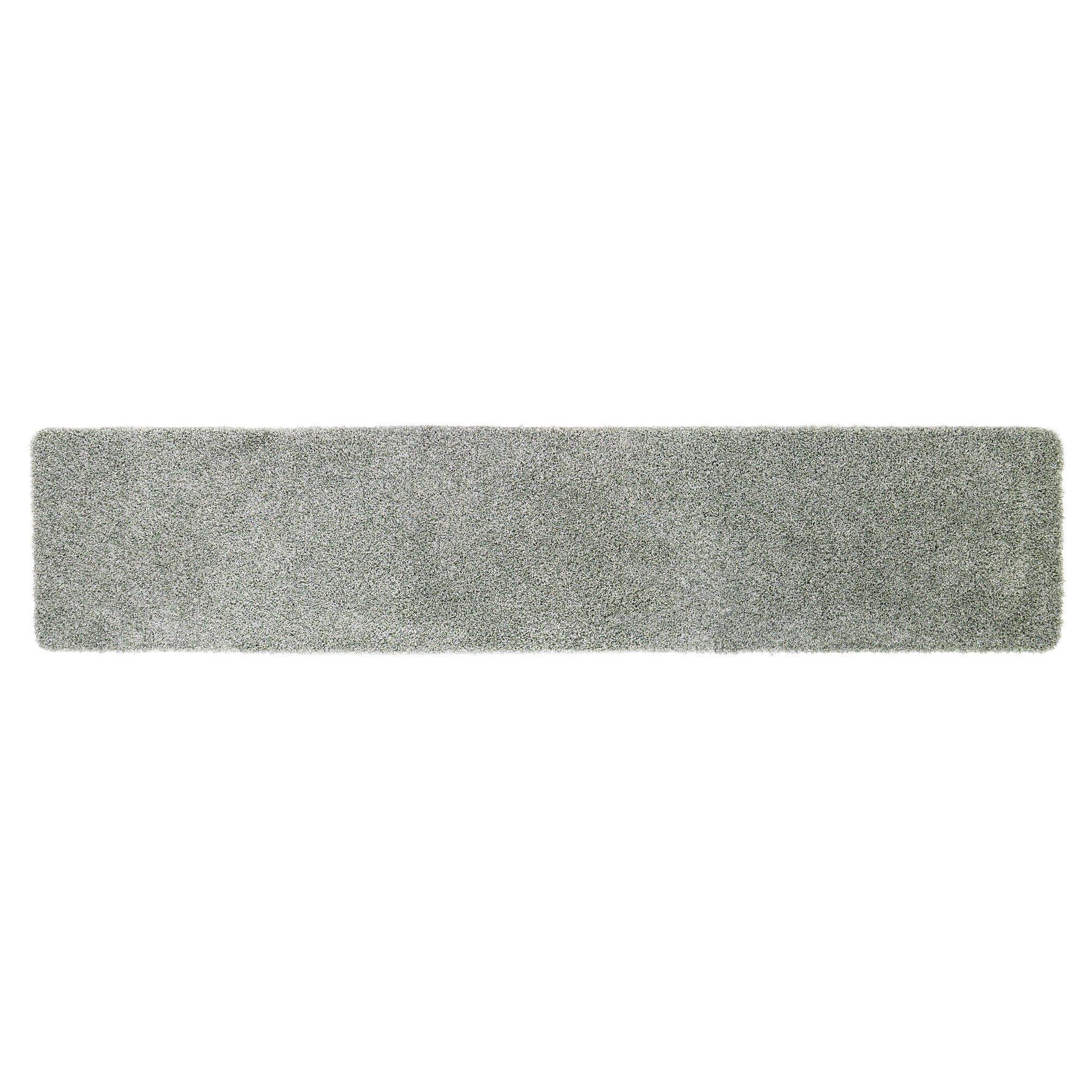 My Rug Green Fleck- a washable rug with green and white flecks.