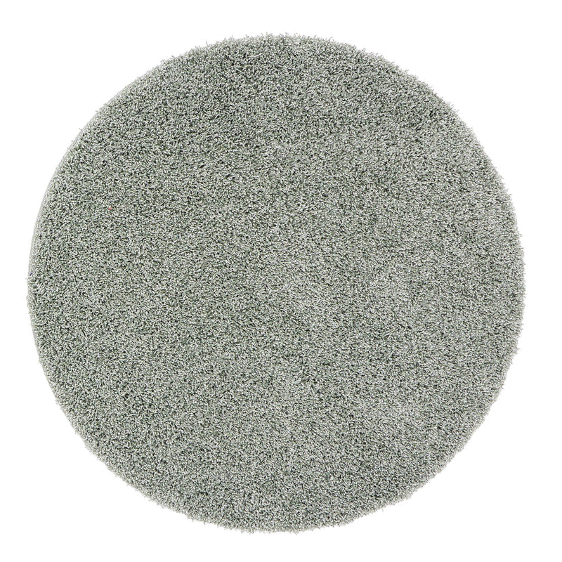 My Rug - Green Fleck Washable Rug Circle
