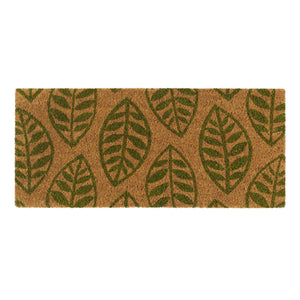 Green Leaves Coir Doormat 3