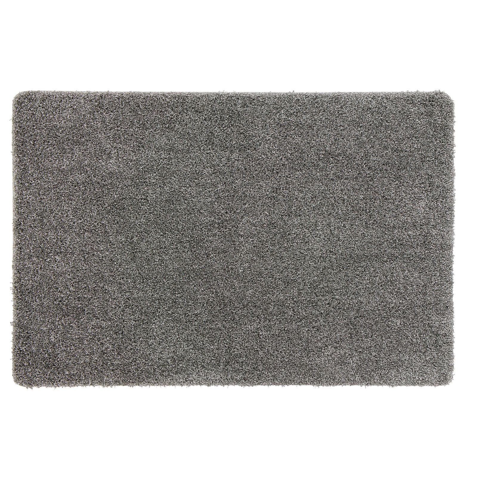 My Rug Grey Fleck- a washable rug with light and dark grey flecks.
