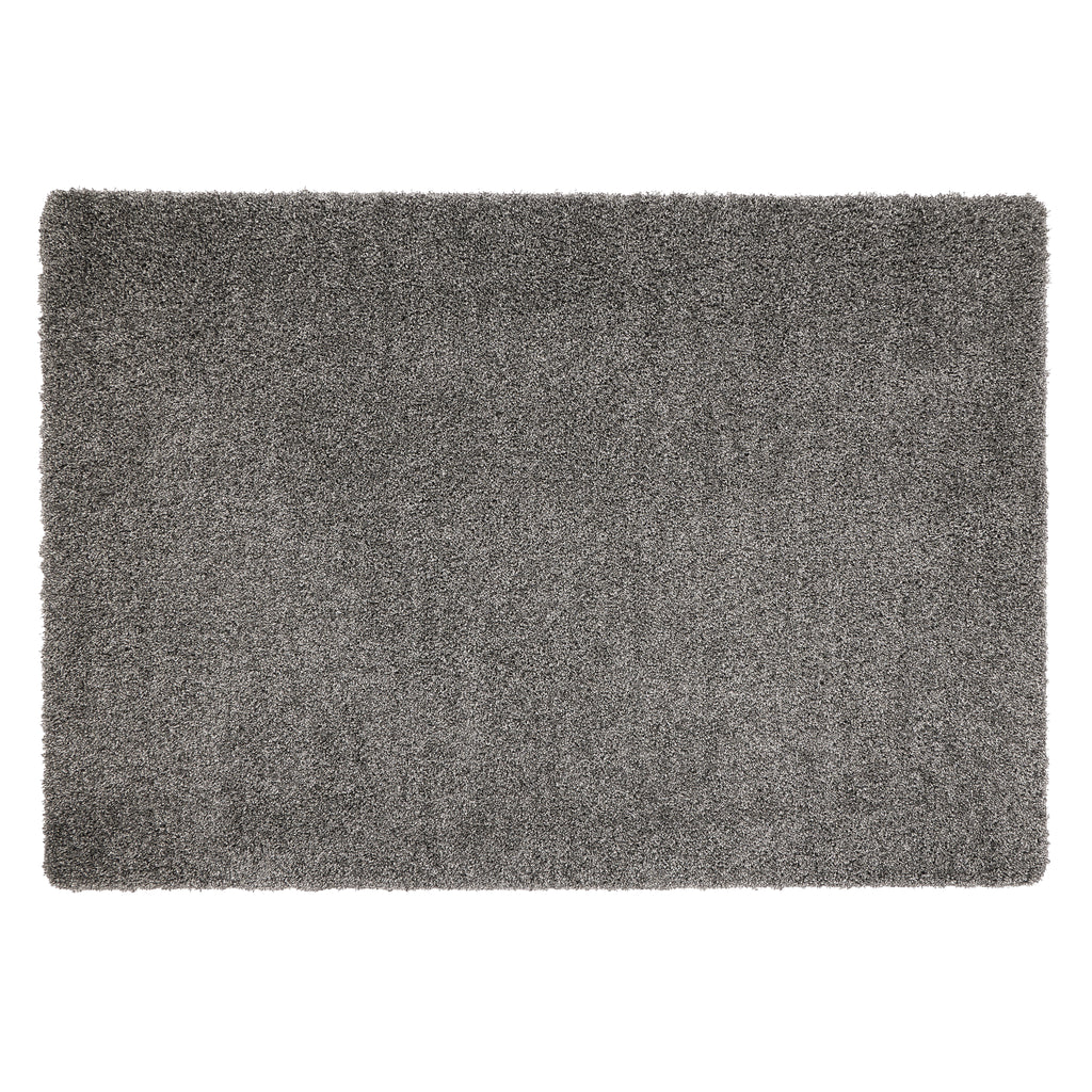 My Rug Grey Fleck- a washable rug with light and dark grey flecks.