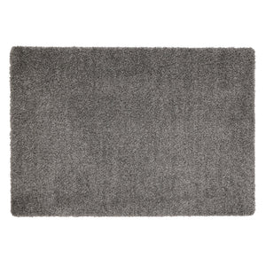 My Rug Grey Fleck- a washable rug with light and dark grey flecks.