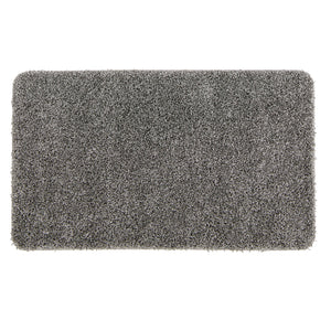 My Rug Grey Fleck- a washable rug with light and dark grey flecks.