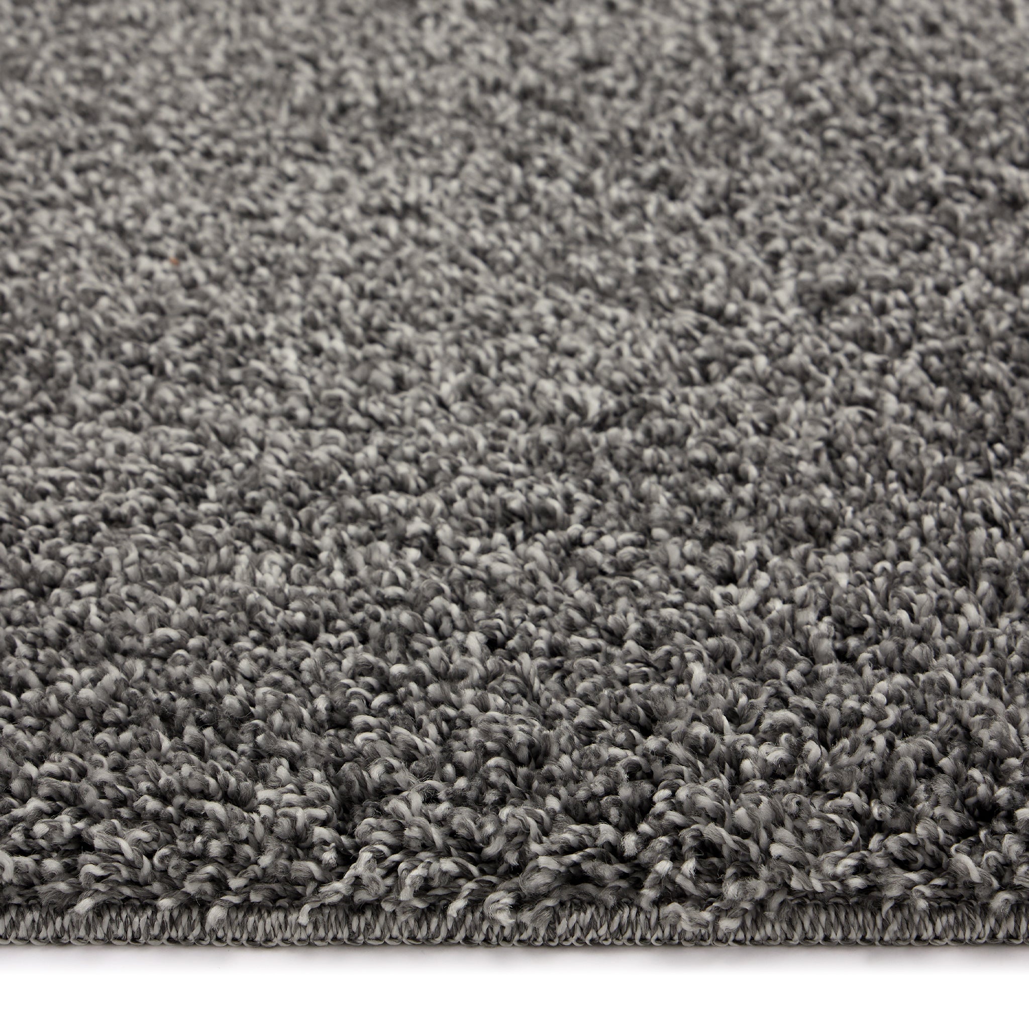 My Rug Grey Fleck- a washable rug with light and dark grey flecks.