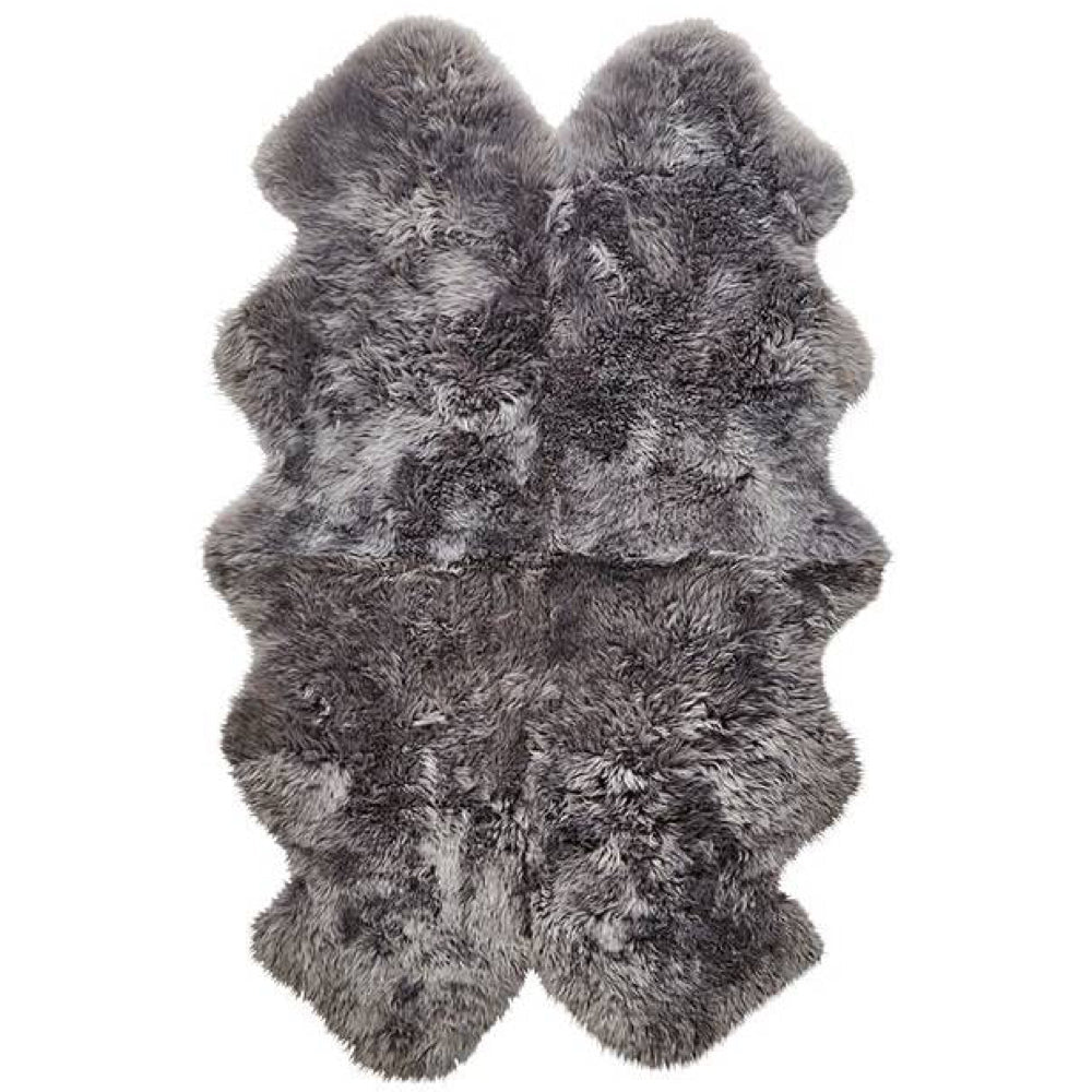 Genuine Sheepskin Rug Grey 9