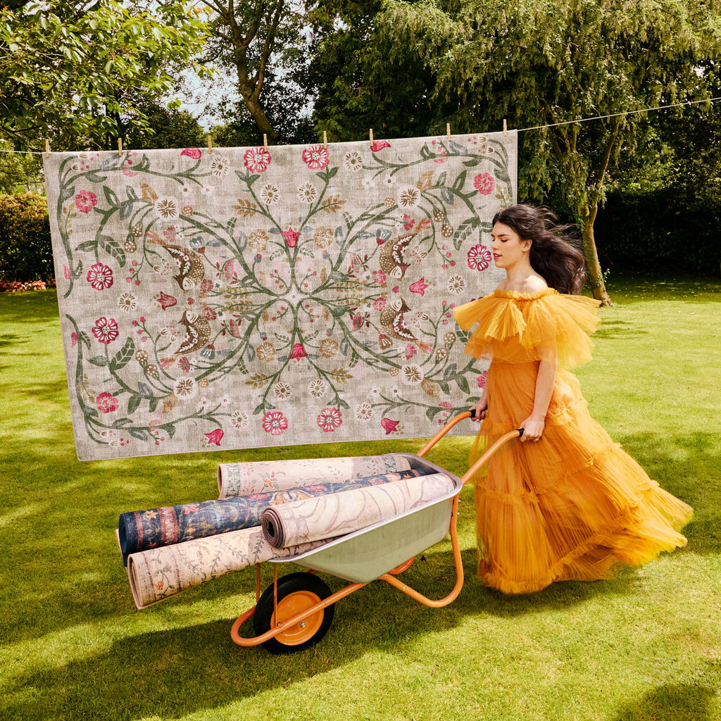 Heritage Garden Eco-Washable Rug