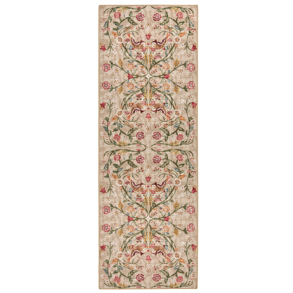 Heritage Garden Eco-Washable Runner 6