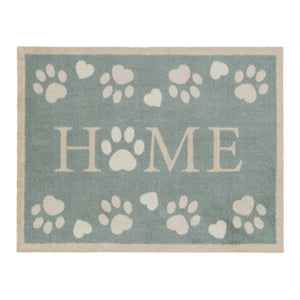 Home Paws Blue Washable Doormat
