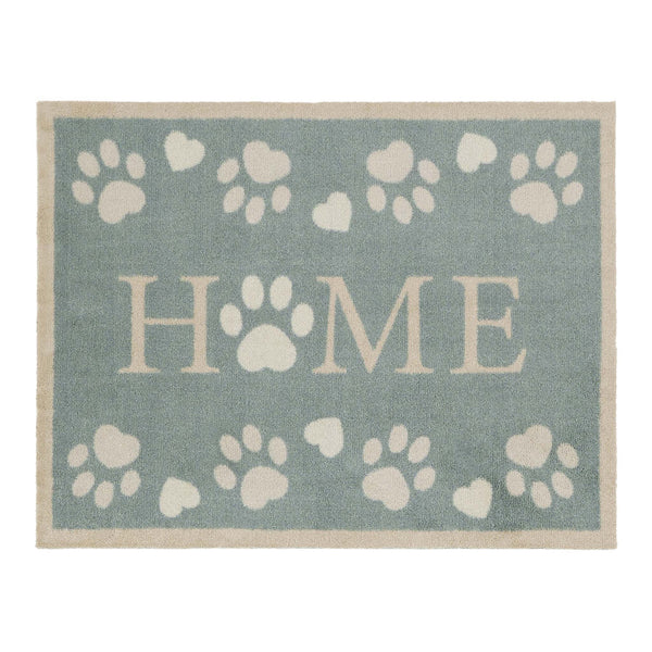 Home Paws Blue Washable Doormat