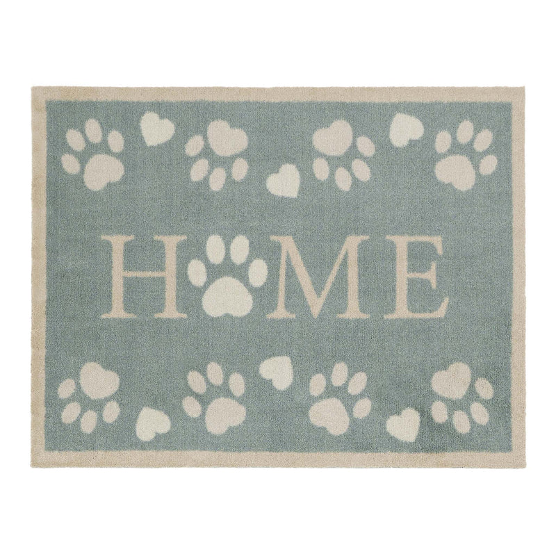 Home Paws Blue Washable Doormat
