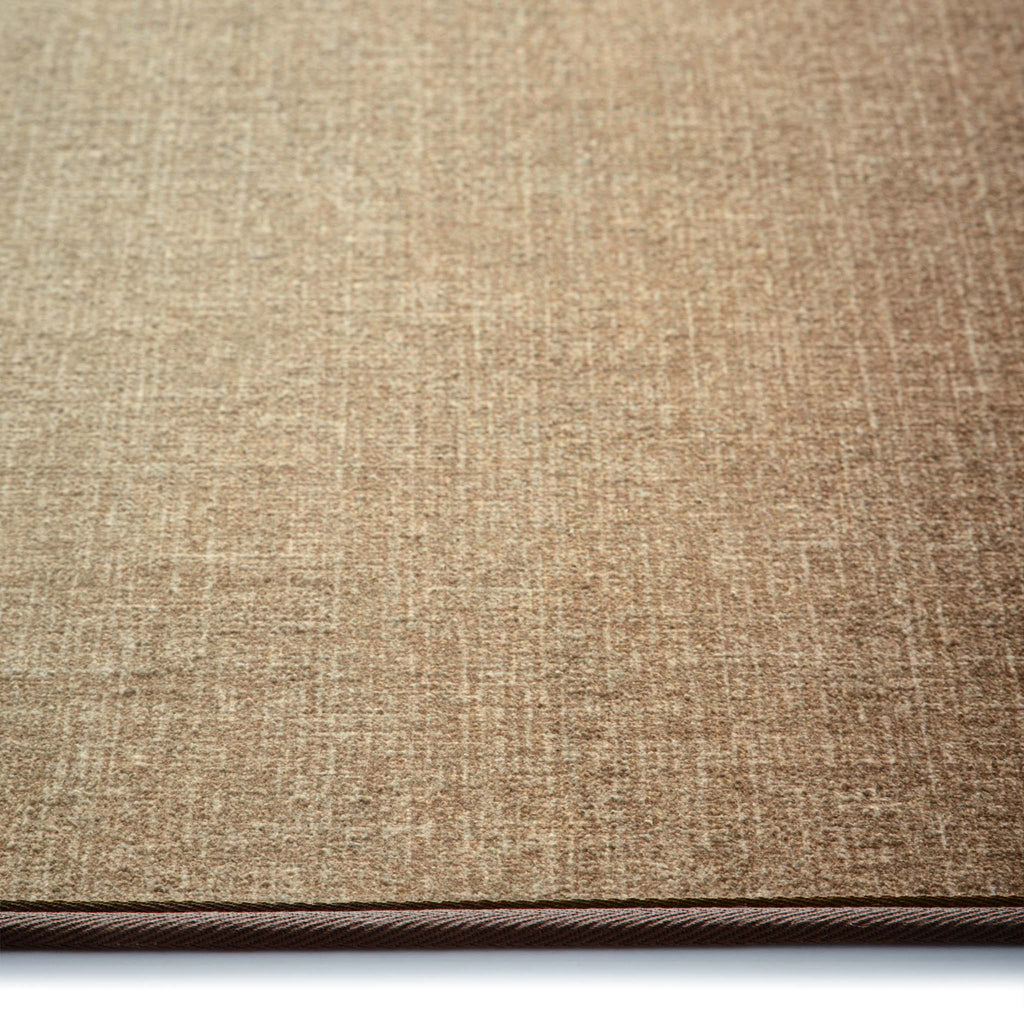 Horizon Ombre Brown Eco-Washable Runner- a 100% recycled material runner featuring a brown ombre design.