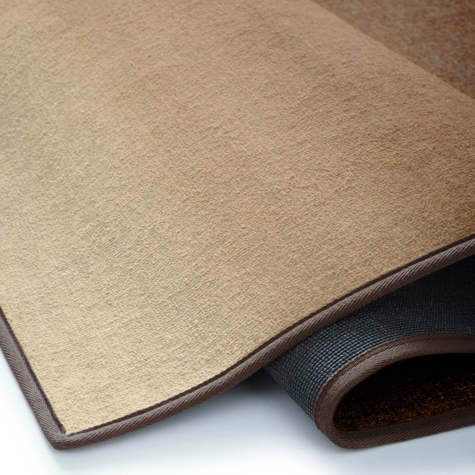 Horizon Ombre Brown Eco-Washable Runner- a 100% recycled material runner featuring a brown ombre design.