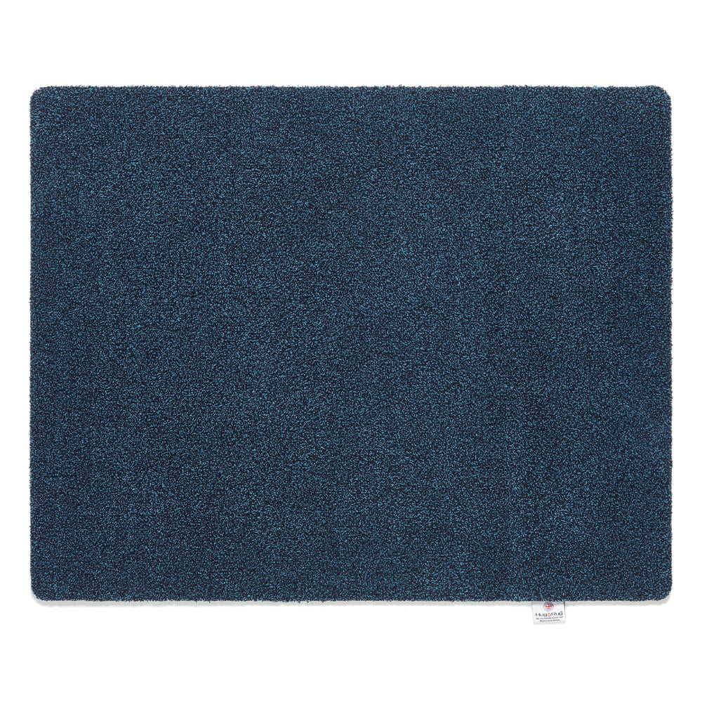 Plain Fleck - Indigo Washable Doormat
