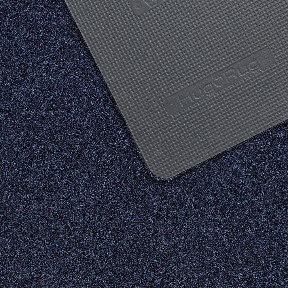 Sense French Navy Runner made from 100% recycled content, fully machine washable.