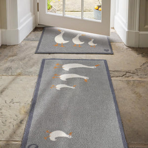 Kitchen 16 Grey Washable Doormat