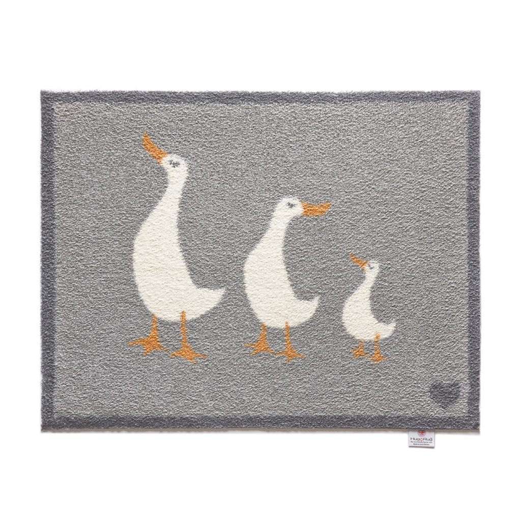 Kitchen 16 Geese Grey Doormat 1