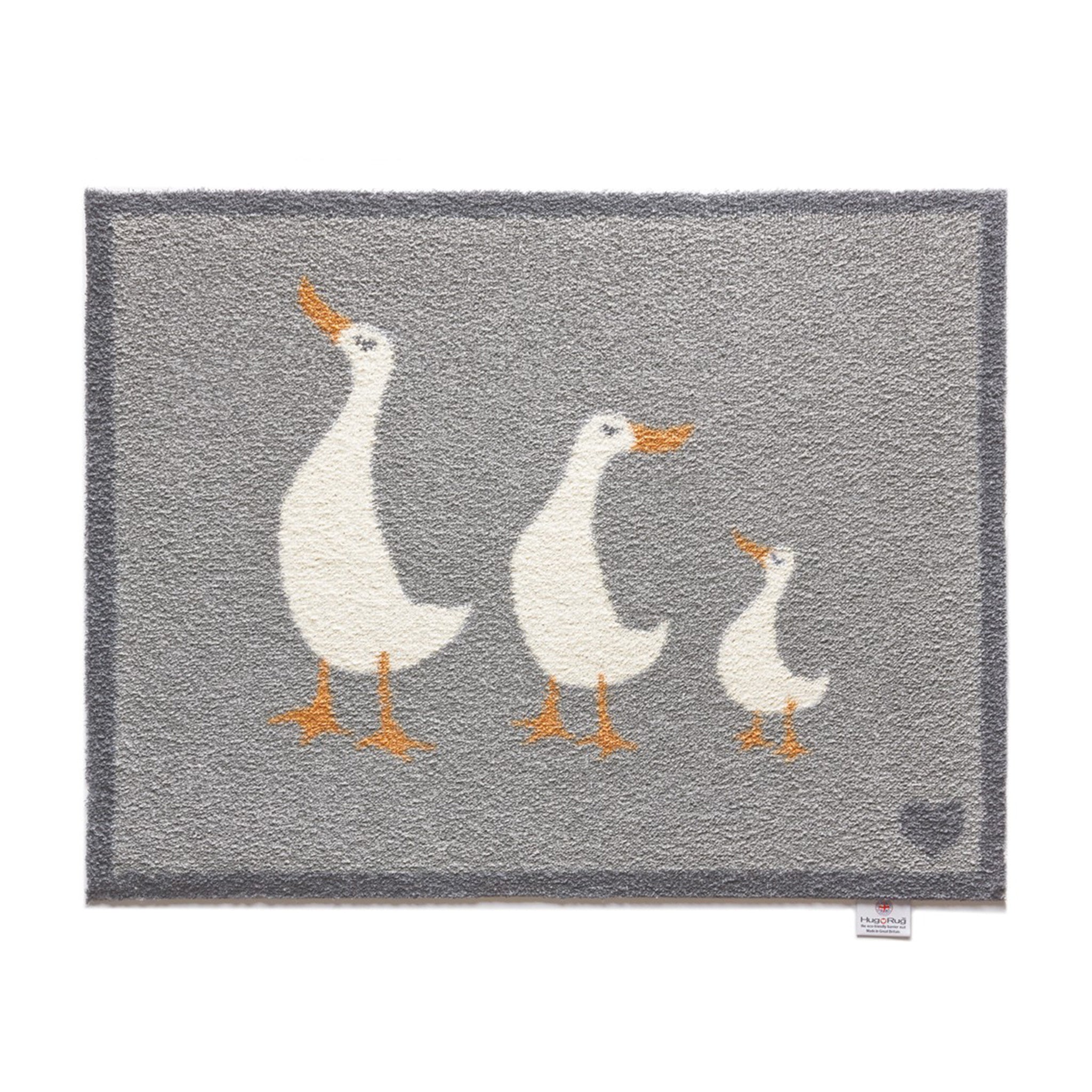 Kitchen 16 Geese Grey Doormat 1