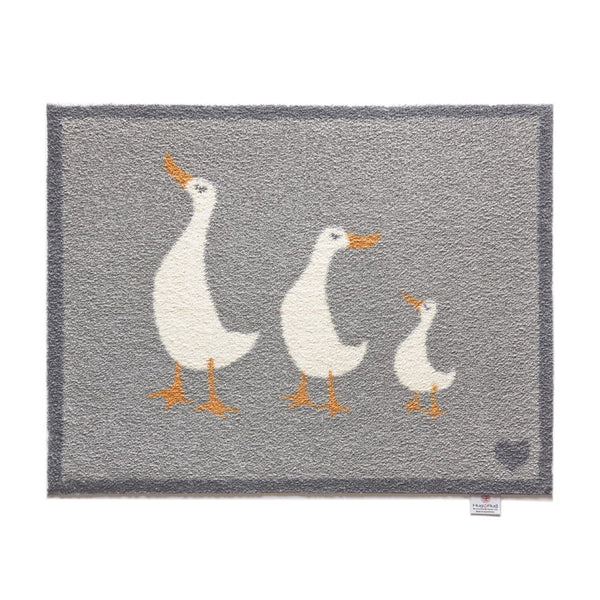 Kitchen 16 Geese Grey Doormat 1