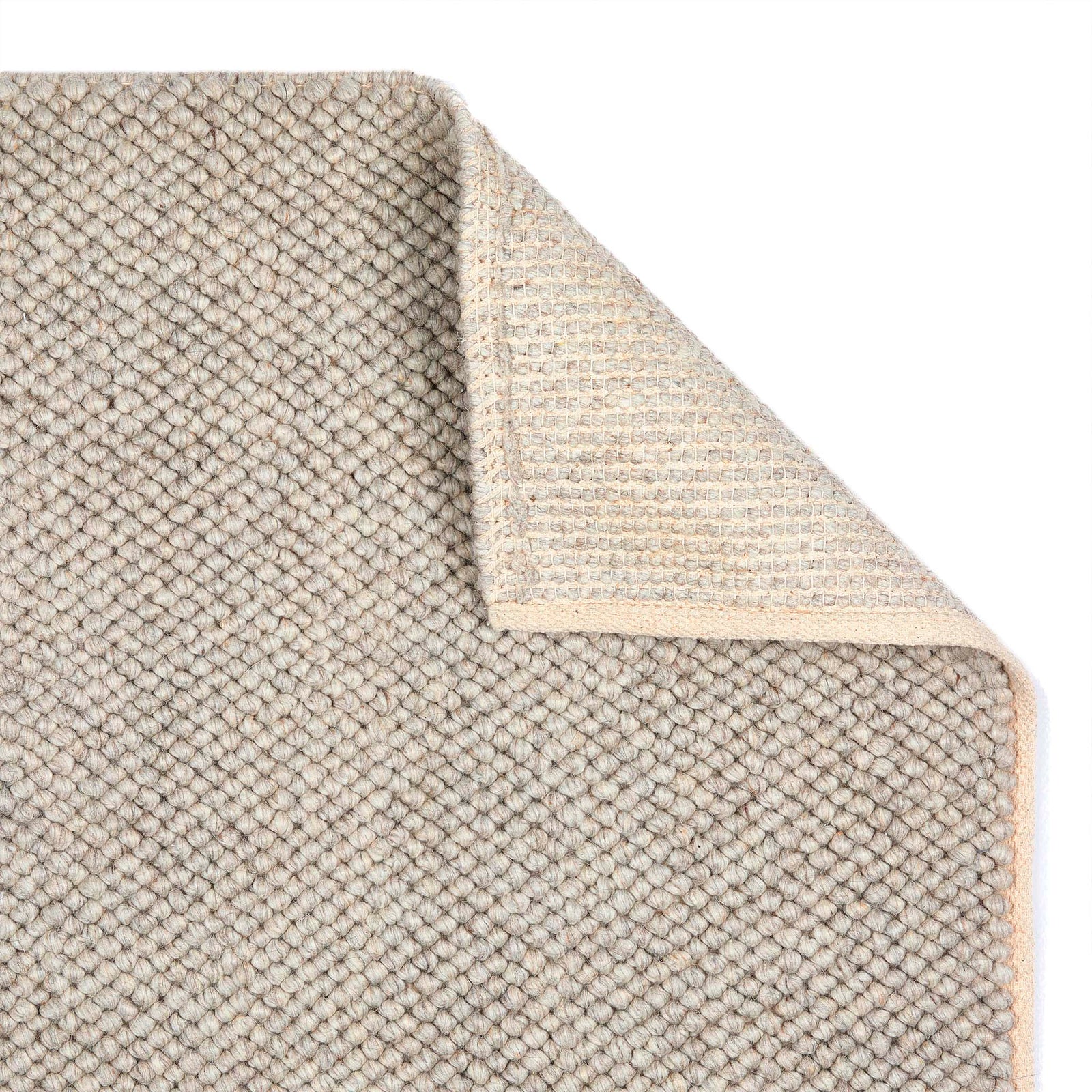 Close up of La Playa Natural Runner showing the backing and the textured design.