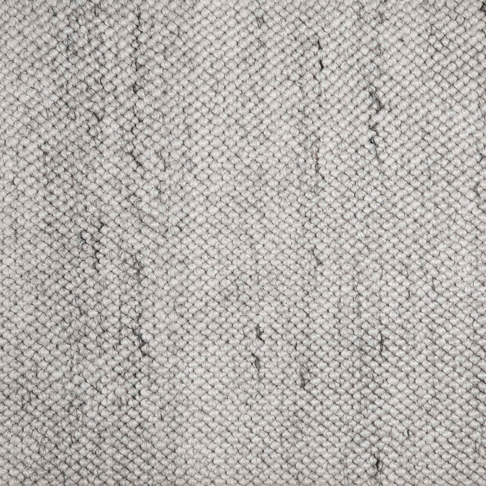 Close-up of La Playa Silver Grey Rug showing the textured design.