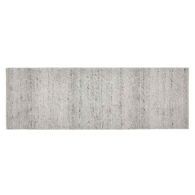 La Playa Silver Grey Runner with a textured design.