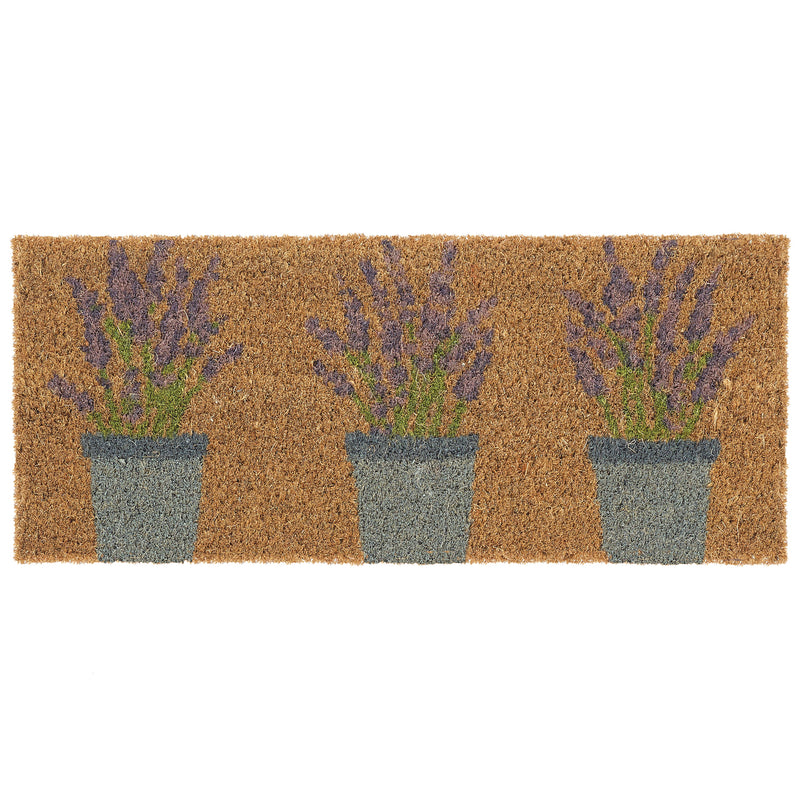 Coir Insert Lavender Doormat 1