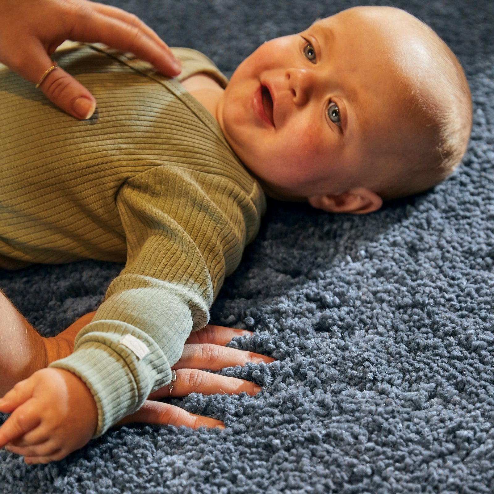 My Lux Smoke Blue Rug 3