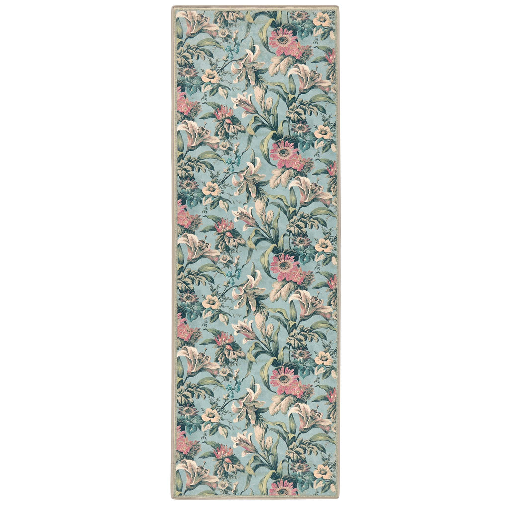 Lys Blue Eco-Washable Runner