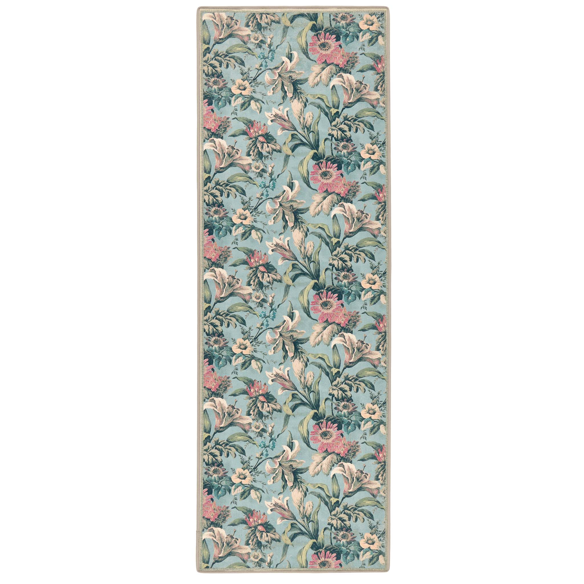 Lys Blue Eco-Washable Runner