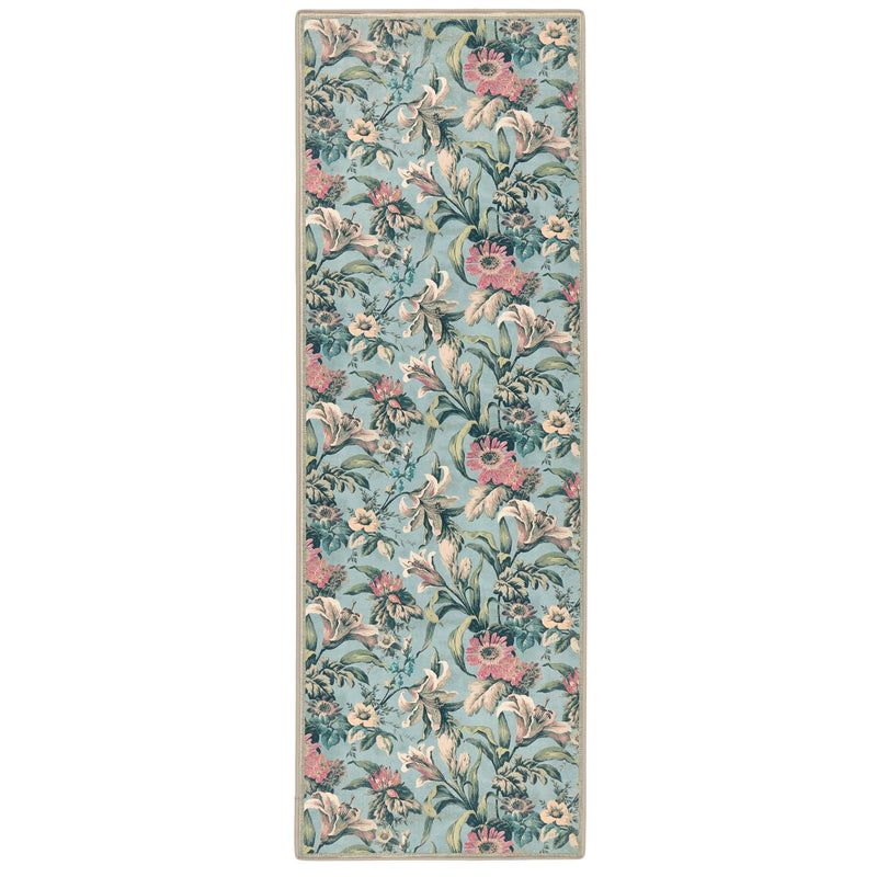 Lys Blue Eco-Washable Runner