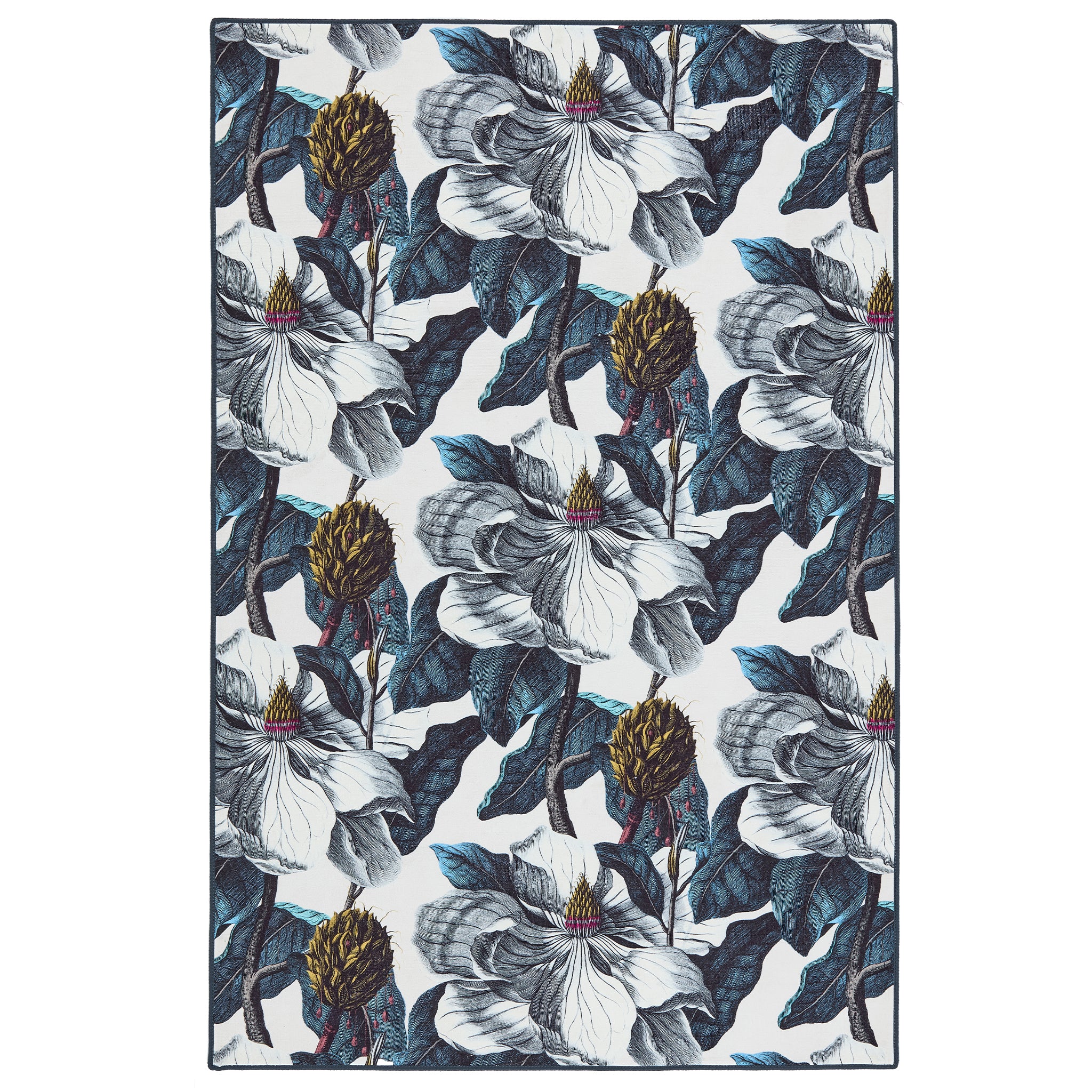 Hug Rug Magnolia Garden Washable Rug