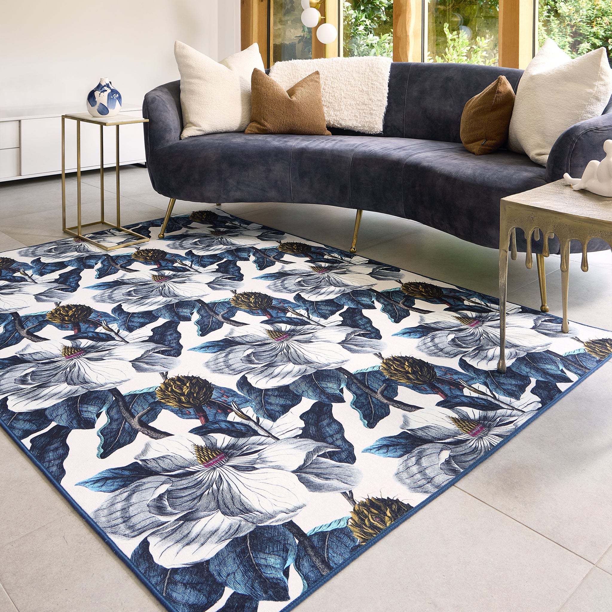 Magnolia Garden Eco-Washable Rug - Hug Rug