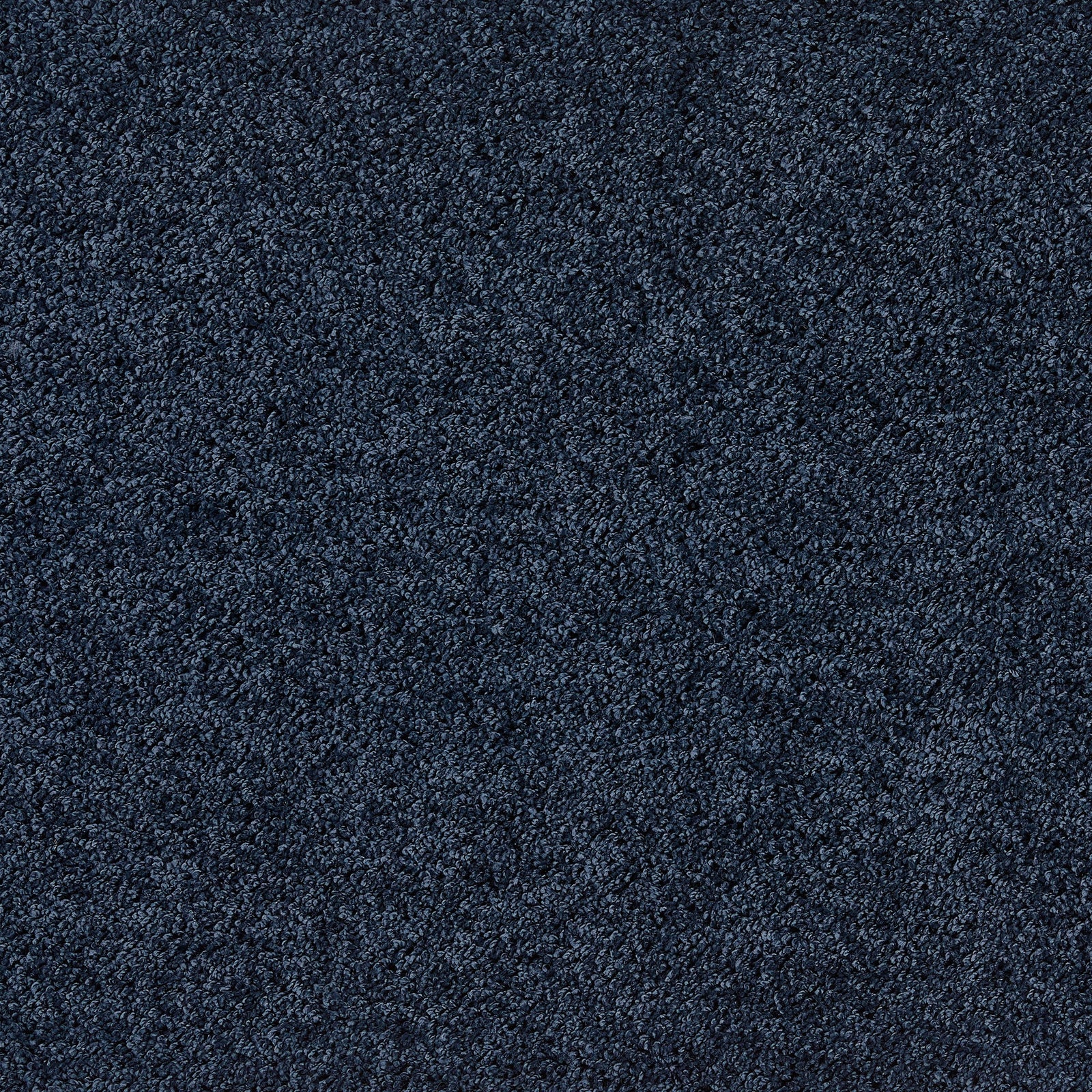 Midnight Blue Washable Rug in a solid dark blue colour, fully machine washable.