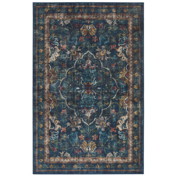 Hug Rug Midnight Paisley Washable Rug