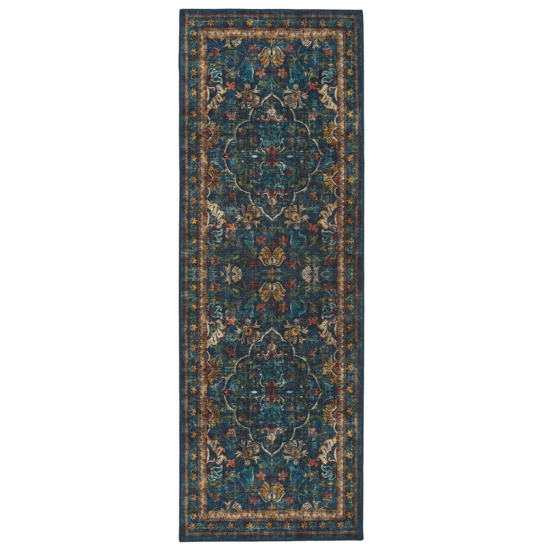 Hug Rug Midnight Paisley Washable Runner