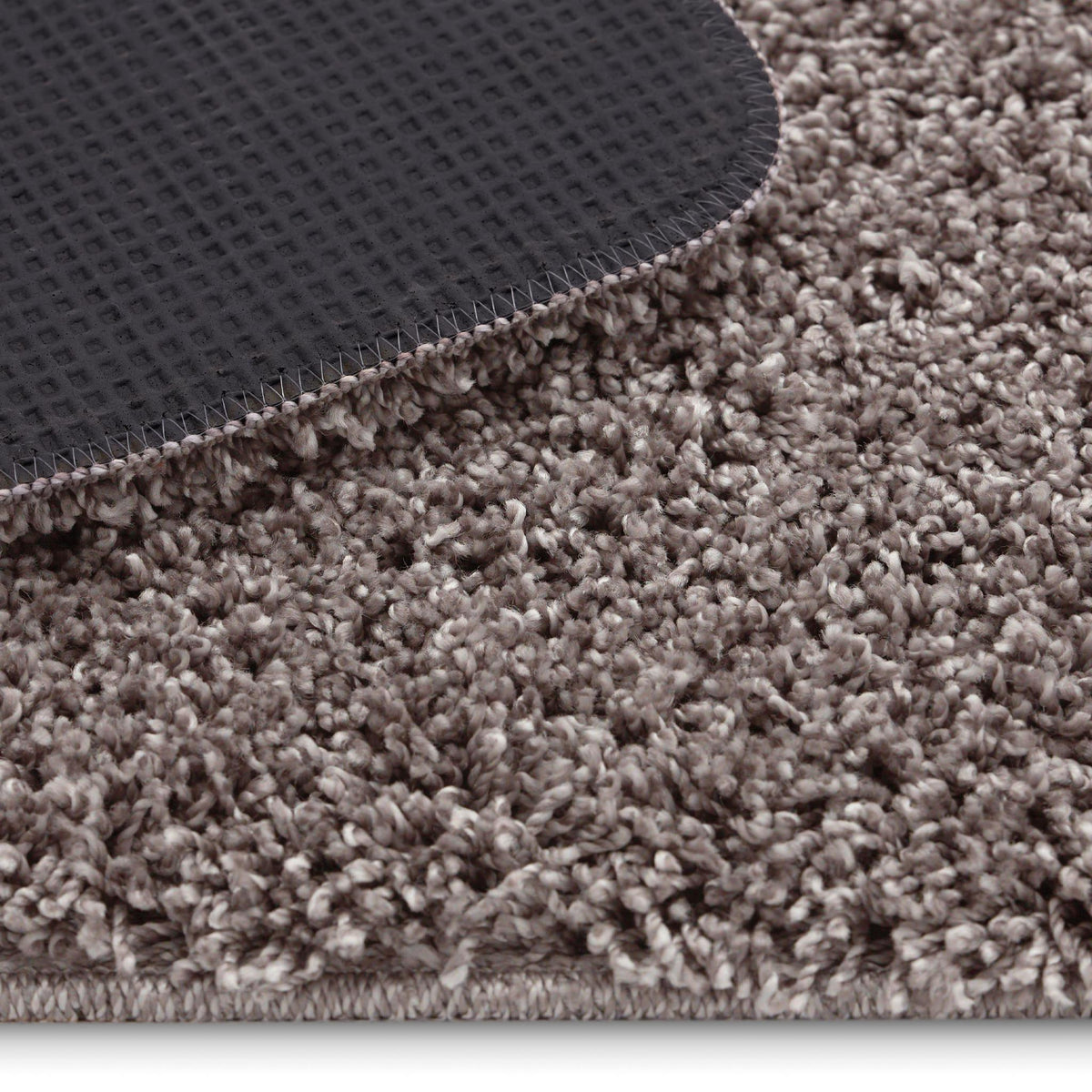 My Rug Mocha Fleck- a washable rug with white and light brown flecks.