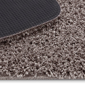 My Rug Mocha Fleck- a washable rug with white and light brown flecks.
