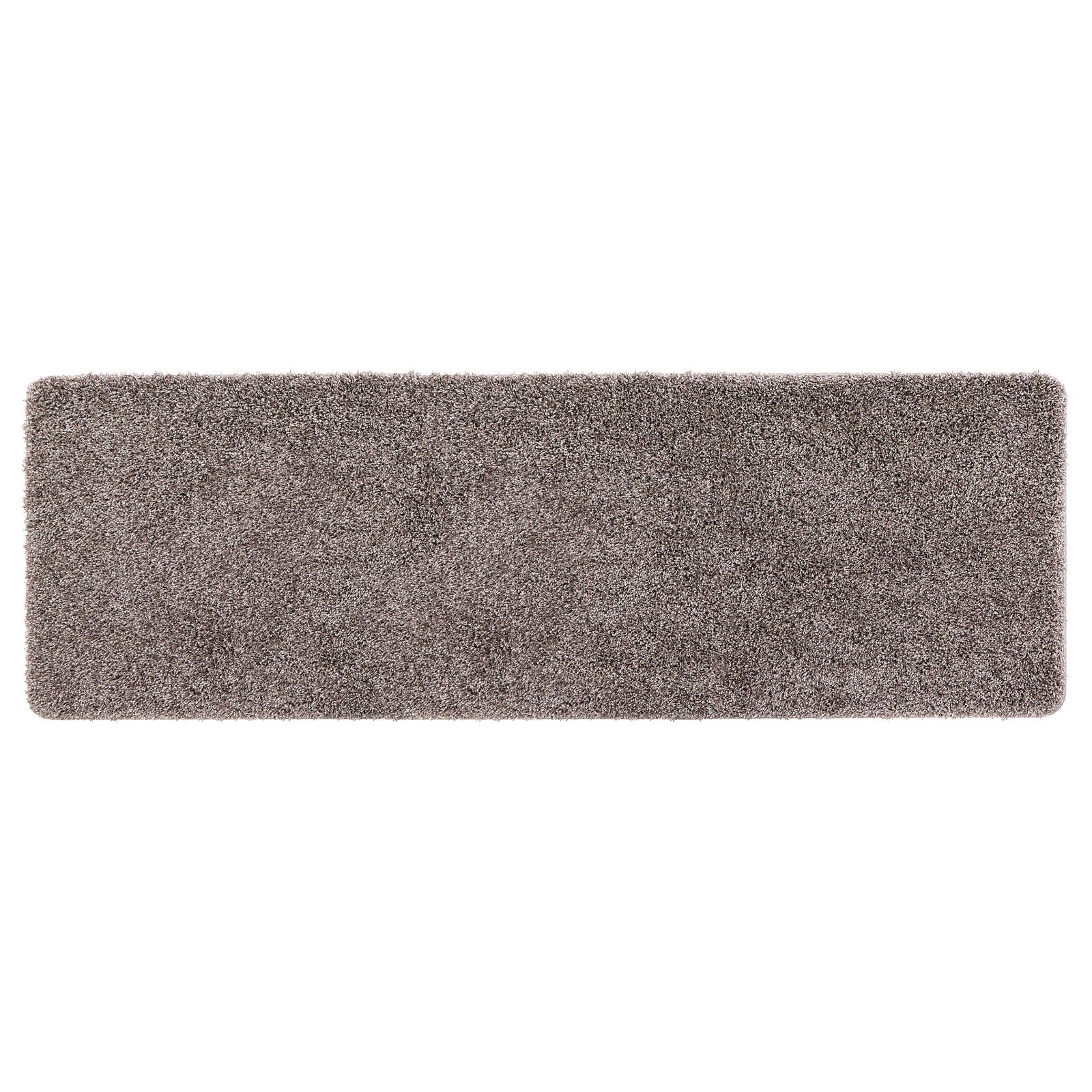 My Rug Mocha Fleck- a washable rug with white and light brown flecks.